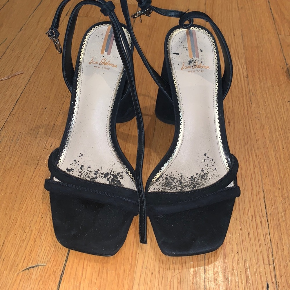Sam Edelman black wedges